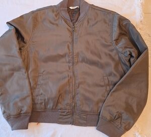 Women's Classic Brownish/Olive Bomber Jacket